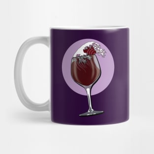 Glass Of Wine Mug